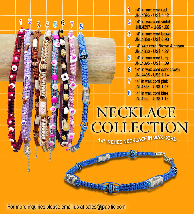 Philippine fashion product pearlize beads necklace collection