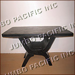 carving furniture coffe table black